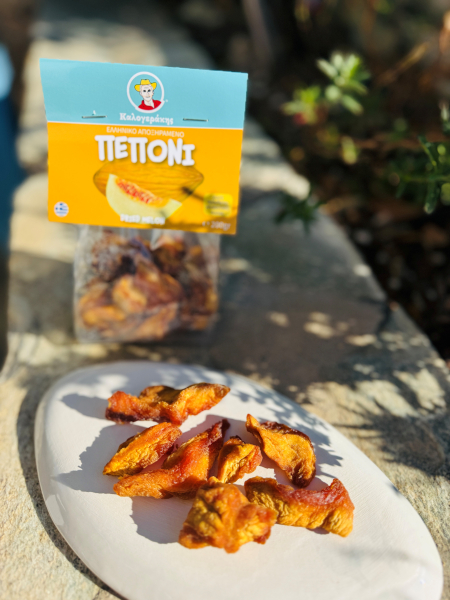 Getrocknete Honigmelone aus Griechenland